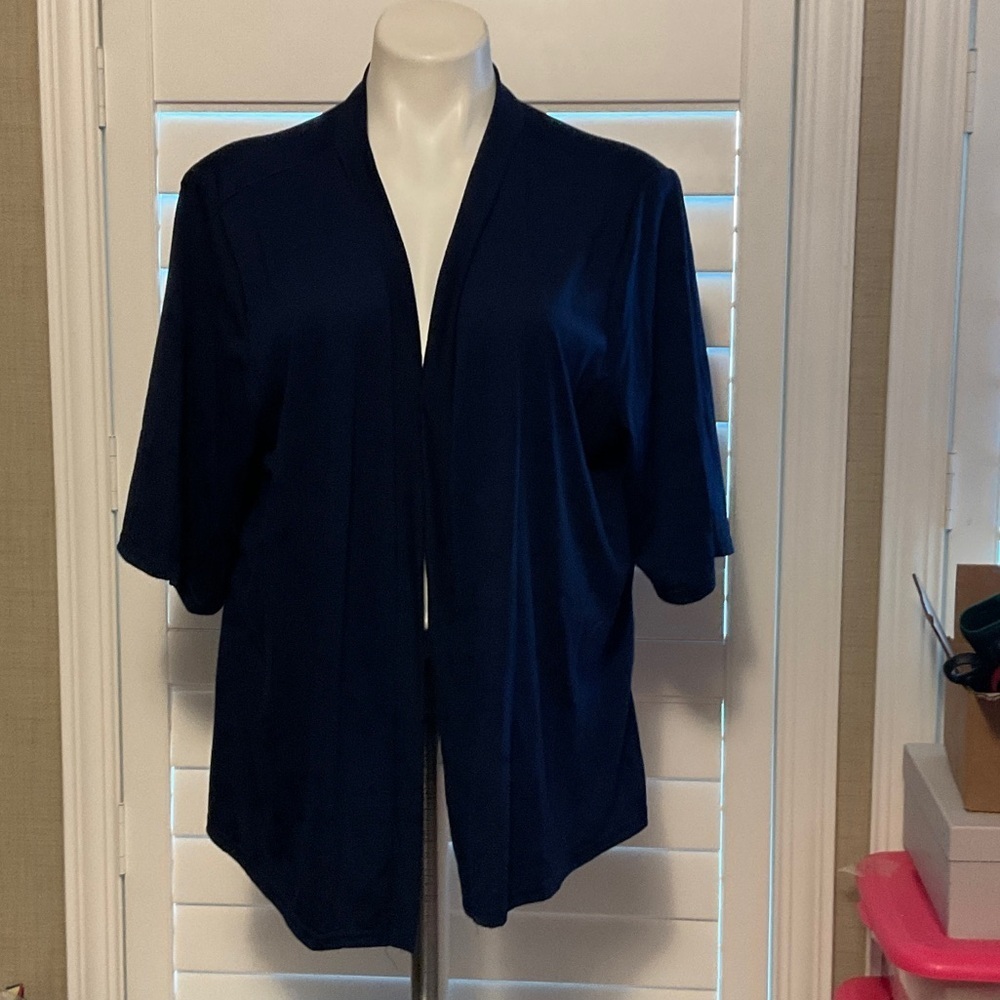 Elegant Navy Women's Cardigan